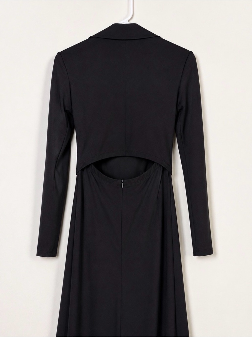 Small NWT Long Sleeve Pocket Wide Leg Jumpsuit-Easy Peezy Halara - Picture 7 of 7